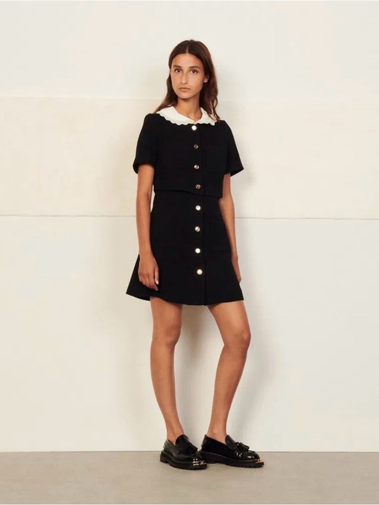 Sandro Dresses & Skirts - Short tweed dress Sandro